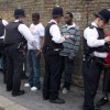 Police stop and search black people disproportionately in the UK.